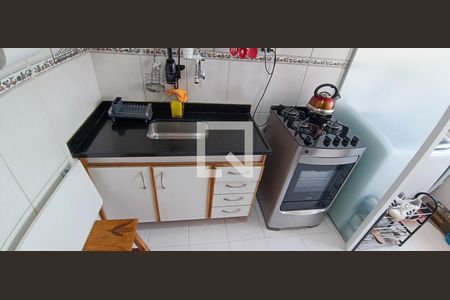 Cozinha de apartamento à venda com 2 quartos, 59m² em Jardim Monte Kemel, São Paulo