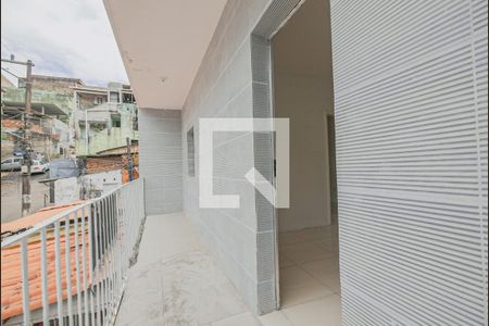 Varanda da sala de casa para alugar com 3 quartos, 78m² em Pau Miúdo, Salvador