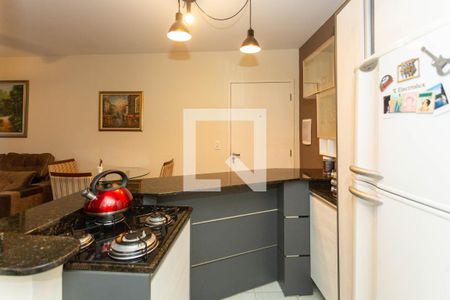 Cozinha de apartamento à venda com 1 quarto, 40m² em Auxiliadora, Porto Alegre