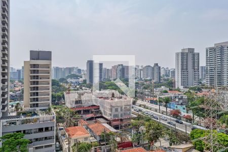 Vista da Varanda de apartamento à venda com 3 quartos, 103m² em Campo Belo, São Paulo