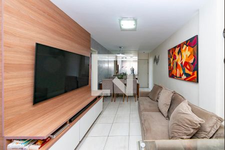 Sala de apartamento à venda com 3 quartos, 70m² em Jardim America, Belo Horizonte