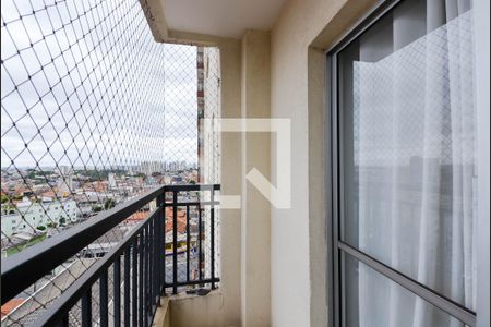 Varanda da Sala  de apartamento à venda com 2 quartos, 58m² em Jardim Flor da Montanha, Guarulhos