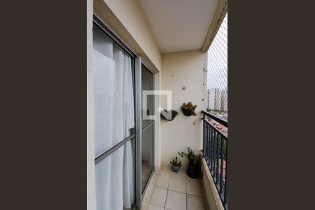 Varanda da Sala  de apartamento à venda com 2 quartos, 58m² em Jardim Flor da Montanha, Guarulhos