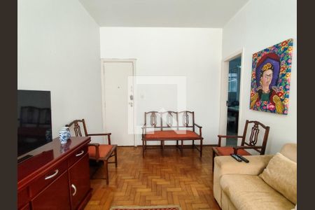 Sala  de apartamento à venda com 3 quartos, 95m² em Anchieta, Belo Horizonte