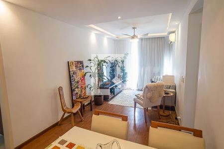 Sala  de apartamento à venda com 2 quartos, 78m² em Botafogo, Rio de Janeiro