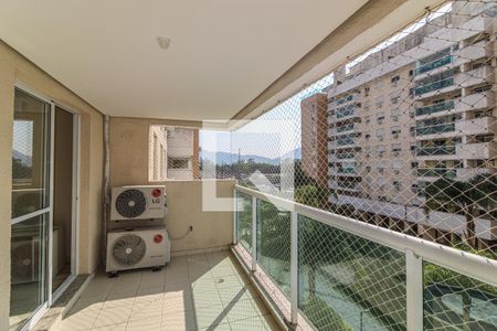 Varanda de apartamento para alugar com 3 quartos, 80m² em Recreio dos Bandeirantes, Rio de Janeiro