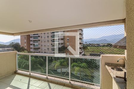 Varanda de apartamento à venda com 3 quartos, 80m² em Recreio dos Bandeirantes, Rio de Janeiro