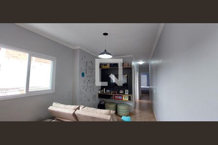 Sala de apartamento à venda com 2 quartos, 55m² em Vila Curuçá, Santo André