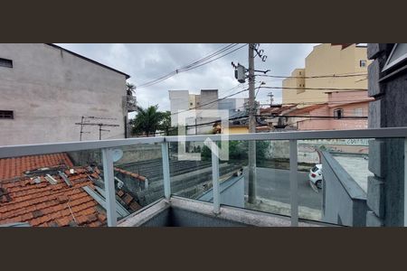 Varanda Quarto 1 de apartamento à venda com 2 quartos, 55m² em Vila Curuçá, Santo André