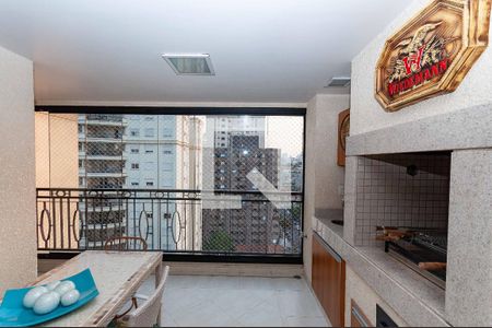 Varanda Gourmet de apartamento à venda com 3 quartos, 135m² em Perdizes, São Paulo