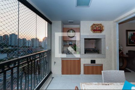 Varanda Gourmet de apartamento à venda com 3 quartos, 135m² em Perdizes, São Paulo