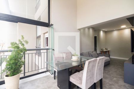 Varanda Sala de apartamento para alugar com 2 quartos, 68m² em Vila Zilda (tatuapé), São Paulo