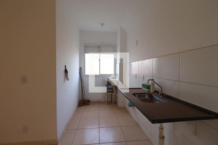 Cozinha de apartamento para alugar com 2 quartos, 43m² em Parque Residencial Candido Portinari, Ribeirão Preto