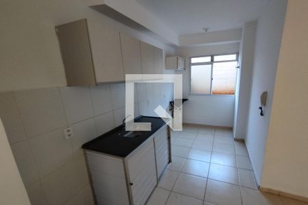 Cozinha - Lavanderia de apartamento para alugar com 2 quartos, 46m² em Jardim Heitor Rigon, Ribeirão Preto