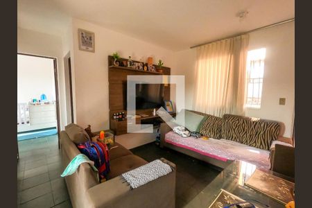 sala de apartamento à venda com 2 quartos, 50m² em Bom Retiro, Betim