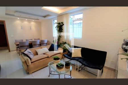 sala de apartamento à venda com 3 quartos, 85m² em São Lucas, Belo Horizonte