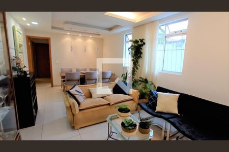 sala de apartamento à venda com 3 quartos, 85m² em São Lucas, Belo Horizonte