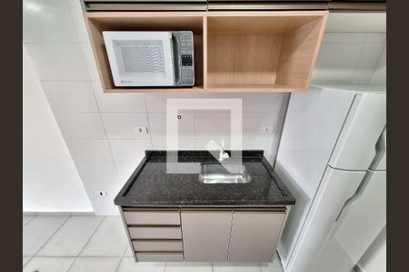 Cozinha de apartamento para alugar com 1 quarto, 28m² em Luz, São Paulo