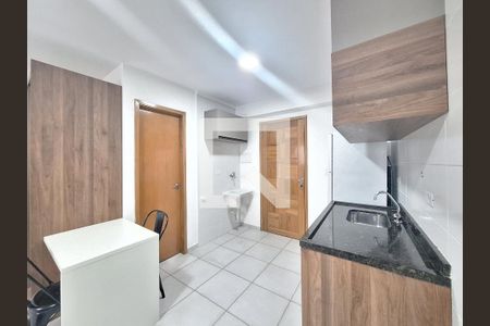 Cozinha/area de serviço  de apartamento para alugar com 1 quarto, 28m² em Luz, São Paulo