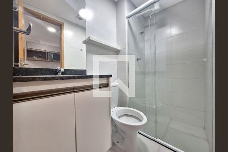 Banheiro  de apartamento para alugar com 1 quarto, 28m² em Luz, São Paulo