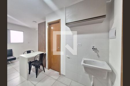 Cozinha/área de serviço de apartamento para alugar com 1 quarto, 28m² em Luz, São Paulo