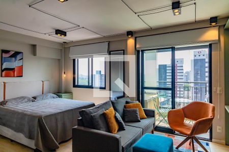 Studio de apartamento para alugar com 1 quarto, 38m² em Mirandópolis, São Paulo