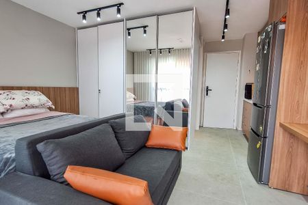 Sala/quarto de kitnet/studio para alugar com 1 quarto, 27m² em Vila Mariana, São Paulo