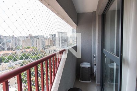 Varanda de kitnet/studio para alugar com 1 quarto, 27m² em Vila Mariana, São Paulo