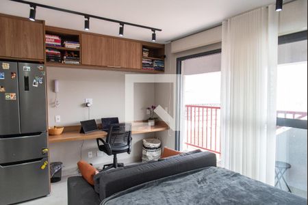 Sala/quarto de kitnet/studio para alugar com 1 quarto, 27m² em Vila Mariana, São Paulo