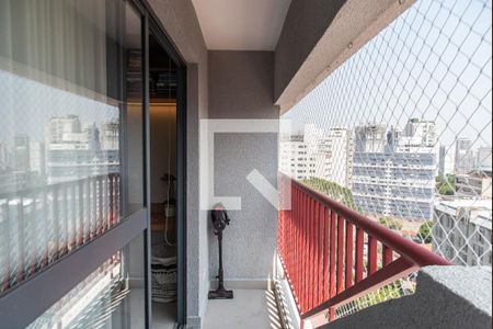 Varanda de kitnet/studio para alugar com 1 quarto, 27m² em Vila Mariana, São Paulo