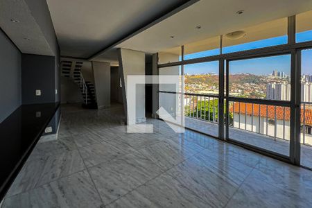 Sala de apartamento para alugar com 4 quartos, 340m² em Santa Lúcia, Belo Horizonte