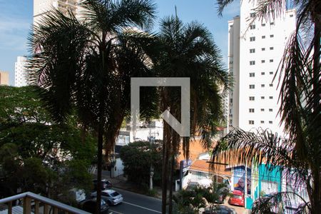 VISTA DA SACADA de apartamento para alugar com 3 quartos, 70m² em Cambuí, Campinas