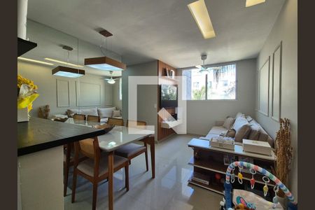 Sala de apartamento para alugar com 3 quartos, 60m² em Vargem Pequena, Rio de Janeiro