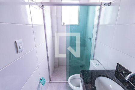 Banheiro do Quarto 1 / suíte de apartamento à venda com 2 quartos, 55m² em Copacabana, Belo Horizonte