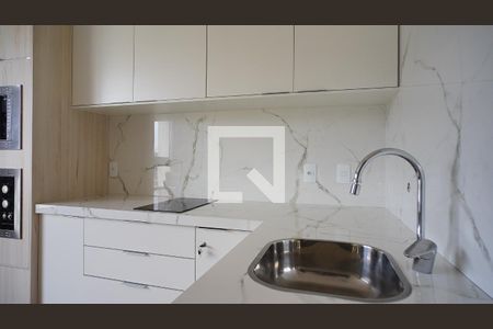 Cozinha de apartamento para alugar com 1 quarto, 55m² em Saco dos Limões, Florianópolis