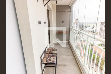 Varanda de apartamento à venda com 1 quarto, 39m² em Mooca, São Paulo