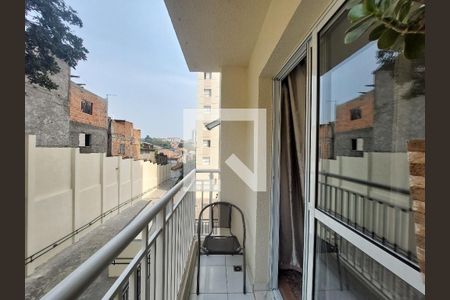 Varanda da Sala de apartamento à venda com 2 quartos, 56m² em Vila da Paz, São Paulo