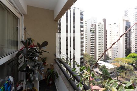 Varanda de apartamento à venda com 2 quartos, 60m² em Moema, São Paulo