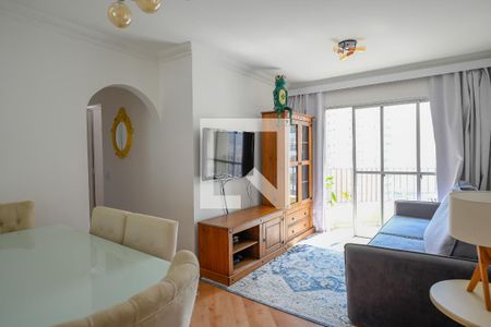 Sala de apartamento para alugar com 3 quartos, 76m² em Vila Gumercindo, São Paulo