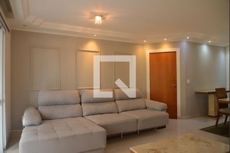 Sala de apartamento para alugar com 3 quartos, 118m² em Centro, Santo André