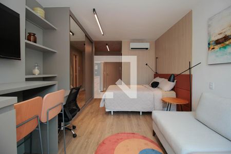 Sala/Quarto de kitnet/studio à venda com 1 quarto, 29m² em Paraíso, São Paulo