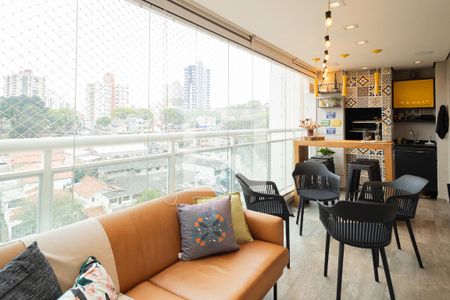 Sacada de apartamento para alugar com 3 quartos, 130m² em Baeta Neves, São Bernardo do Campo