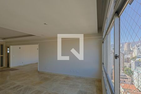 Sala de apartamento à venda com 4 quartos, 204m² em Santo Antônio, Belo Horizonte