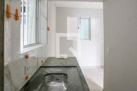 Sala e Cozinha de kitnet/studio à venda com 1 quarto, 18m² em Vila Romana, São Paulo