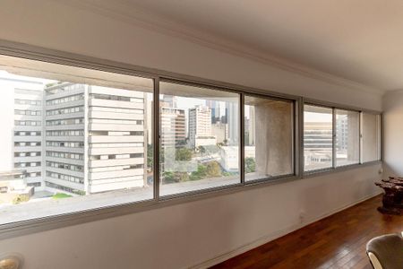 Sala de apartamento à venda com 3 quartos, 150m² em Moema, São Paulo