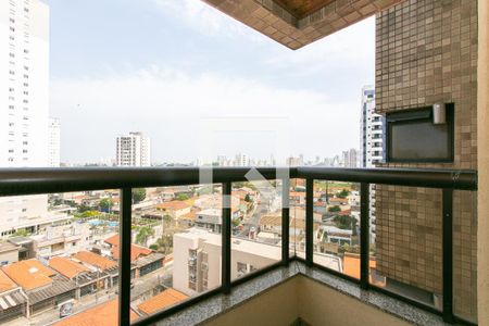 Varanda da Sala de Jantar de apartamento à venda com 3 quartos, 120m² em Vila Carrão, São Paulo