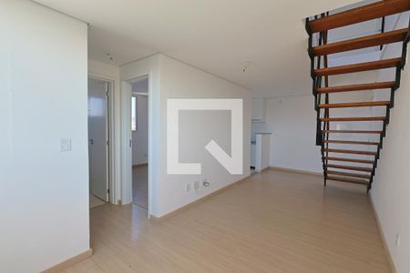 Sala de apartamento à venda com 2 quartos, 117m² em Inconfidentes, Contagem