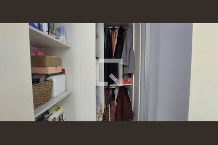 Quarto 1 suíte - closet de apartamento à venda com 2 quartos, 110m² em Vila Metalúrgica, Santo André