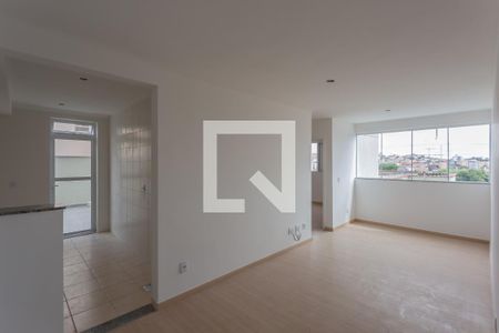 Sala  de apartamento à venda com 2 quartos, 96m² em Inconfidentes, Contagem