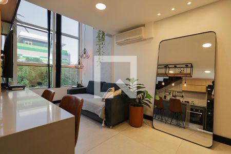 Sala de apartamento para alugar com 1 quarto, 55m² em Santana, São Paulo